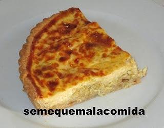 Quiche z porami i gruyère