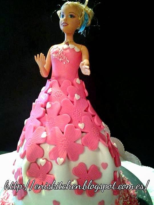 Tarta Barbie con amor para mi sobrina Amalya