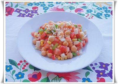 Garbanzos en vinagreta