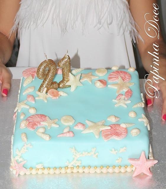 Bolo de aniversário para filha