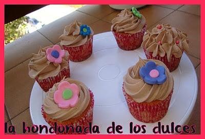 Cupcakes de fresa y Nutella muy especiales