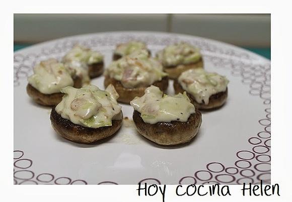 Champiñones rellenos