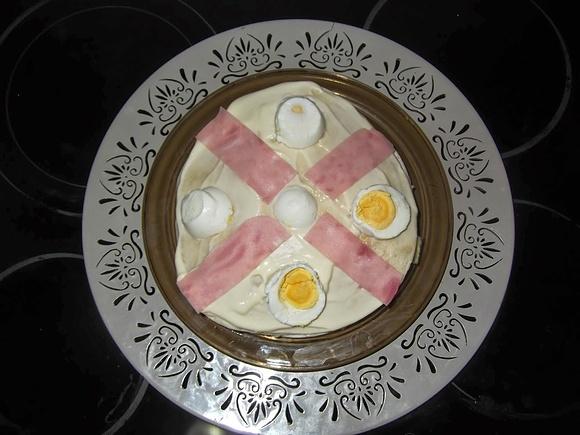 Pastel salado de tortillas mexicanas