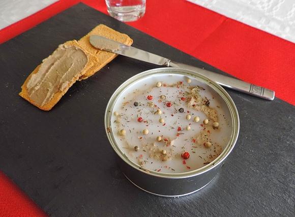 Paté de hígado de cerdo al Pedro Ximénez