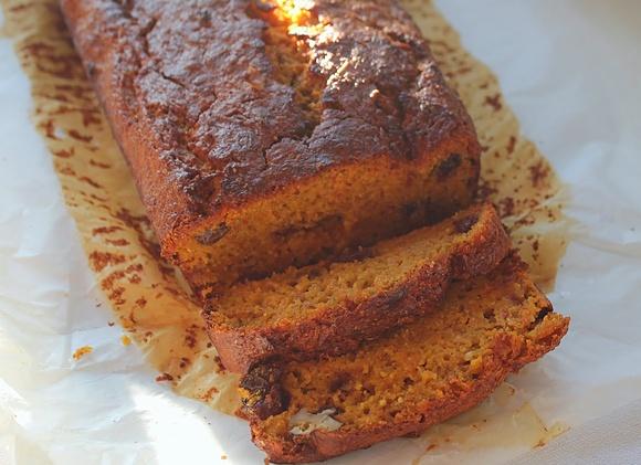 Carrot cake integral con sirope de ágave