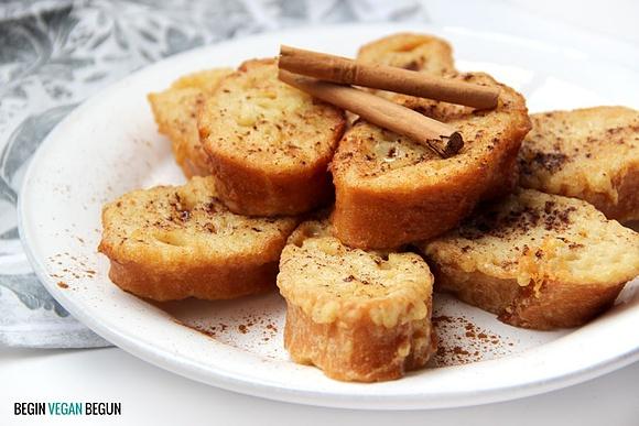 Torrijas Veganas