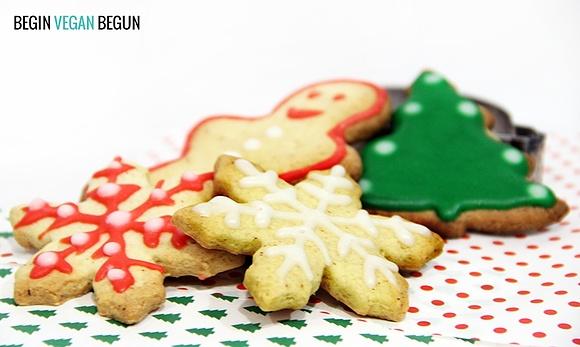 Galletas de jengibre veganas