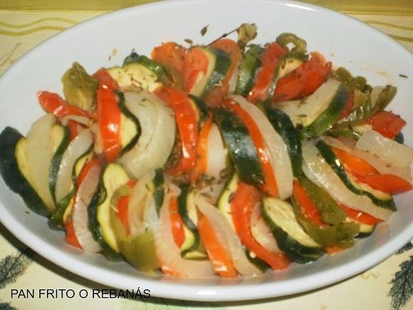 Ratatouille en microondas