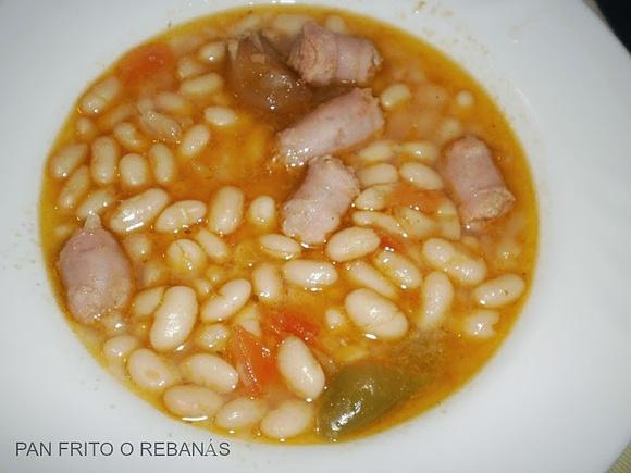 Judias con salchichas