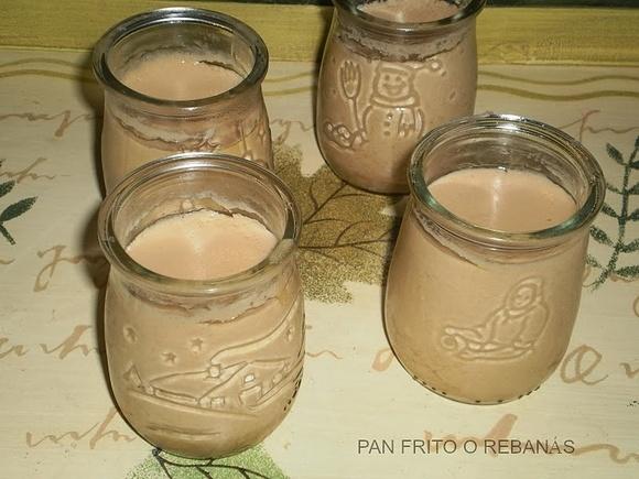 Yogur falso de caramelo