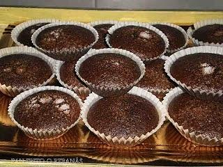 Magdalenas de chocolate