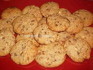 Cookies de tres chocolates