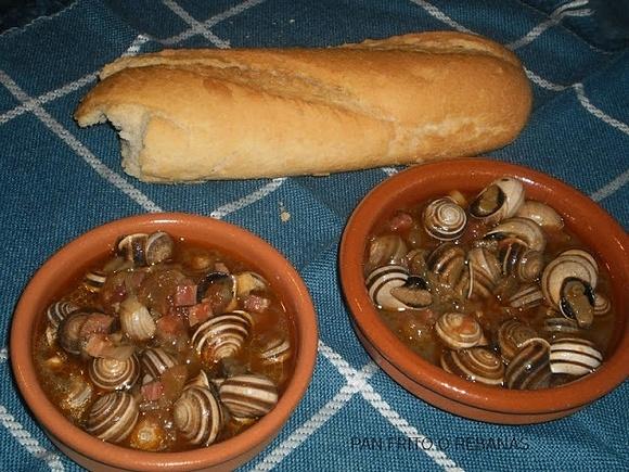 Caracoles a la madrileña