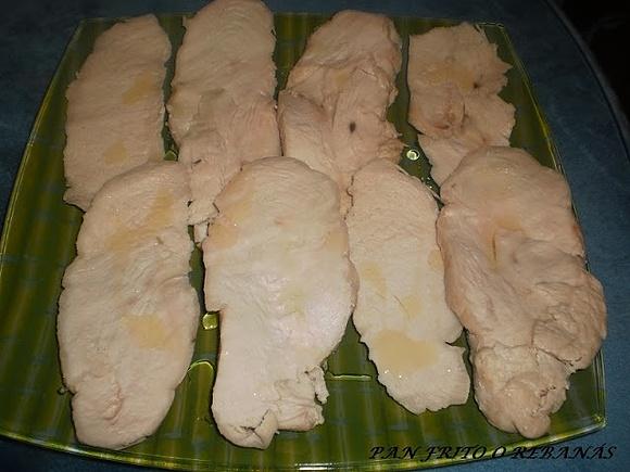 Pechugas a la sal