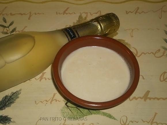Crema de melón con champán