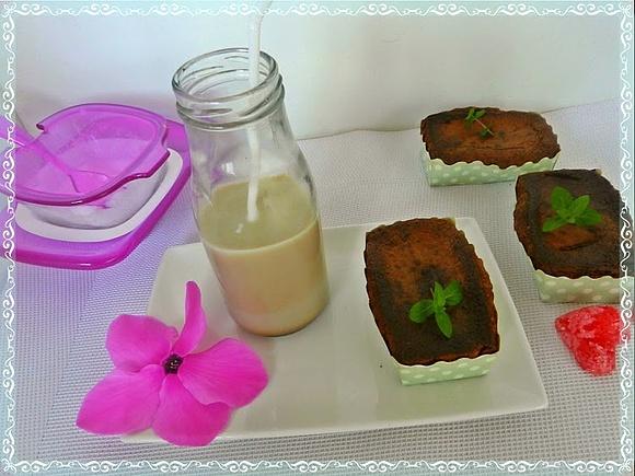 Brownies con aroma de menta