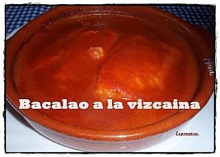 Bacalao a la Vizcaína