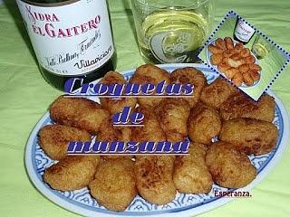 Croquetas de manzana