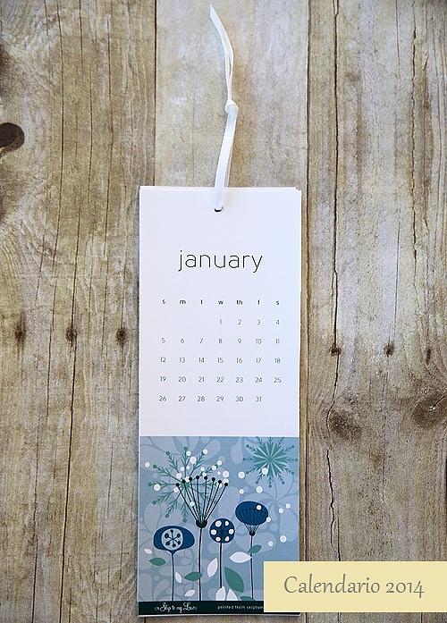 Calendario 2014 gratis para imprimir