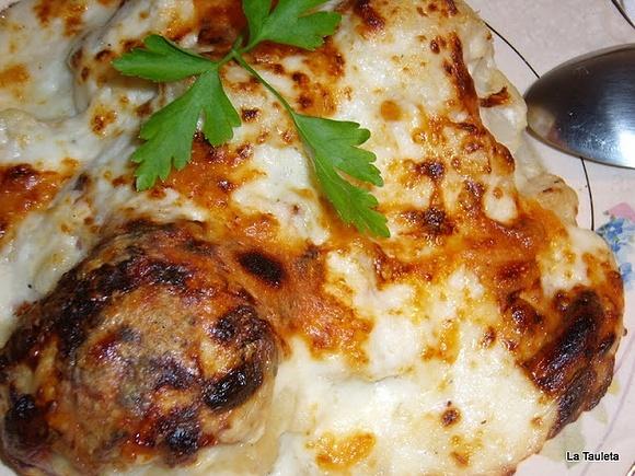 Coliflor con Bechamel