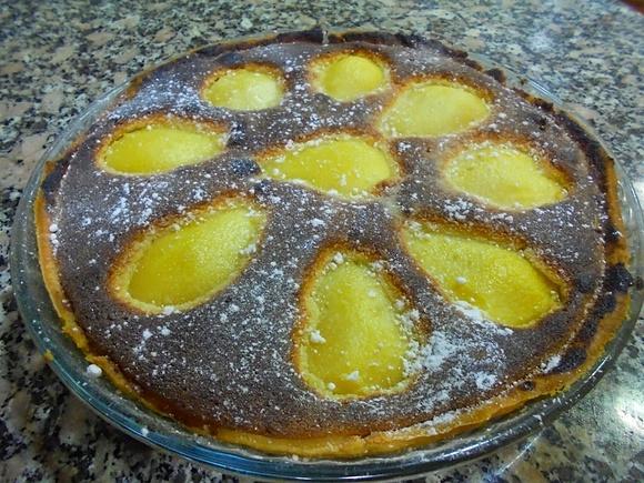 Tarta de peras