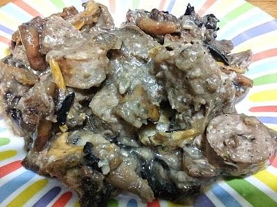Botifarres amb bolets