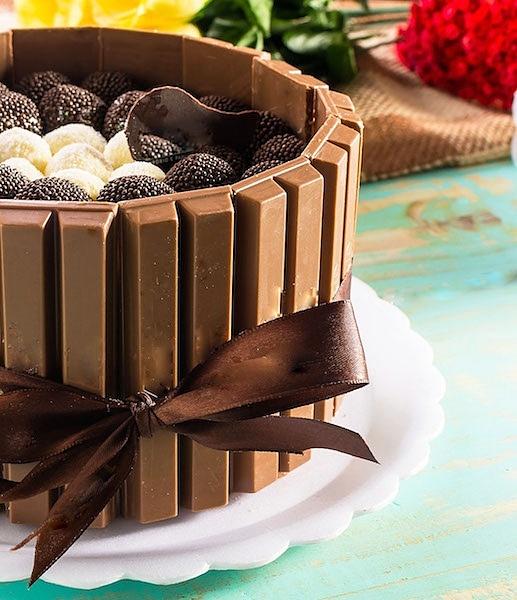 Mesa dulce de chocolate
