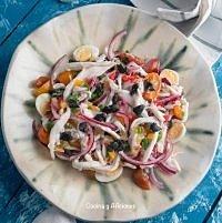 Salpicón de raya receta deliciosa y elegante