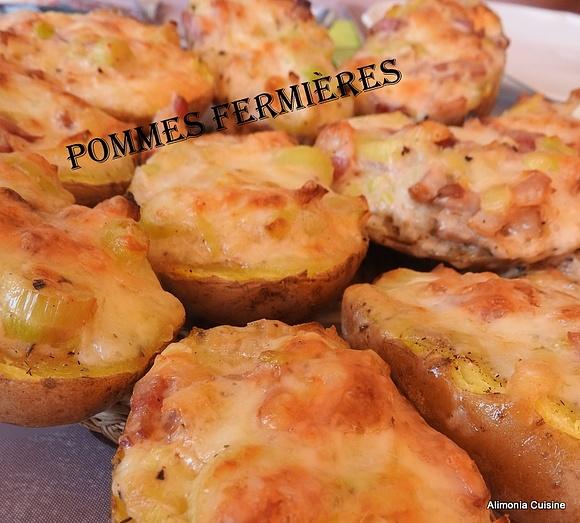 Patatas con puerros y queso