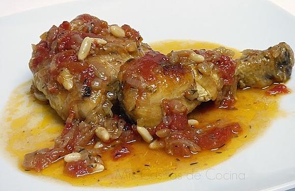 Pollo al chilindrón