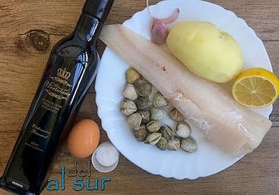 Gazpachuelo con rosada y almejas Video receta