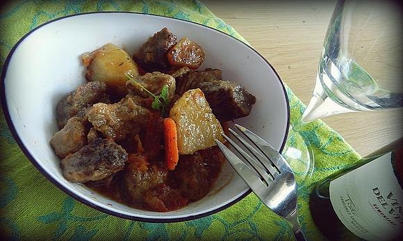 Ternera guisada con patatas