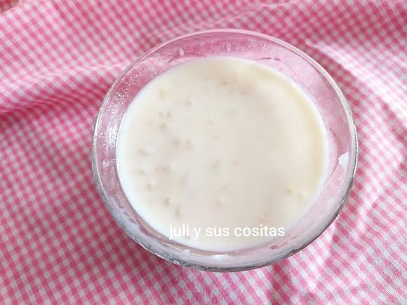 Arroz con leche condensada
