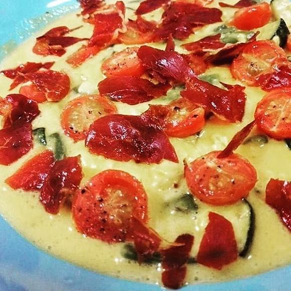 Revuelto saludable de verduras