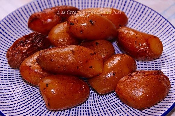 Patatas asadas en olla lenta
