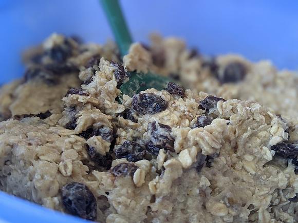 Galletas de avena y pasas