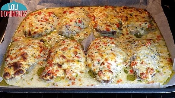 Filetes de cerdo al horno tiernos y jugosos