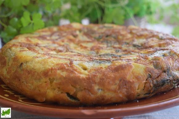 Tortilla de acelgas en buena onda