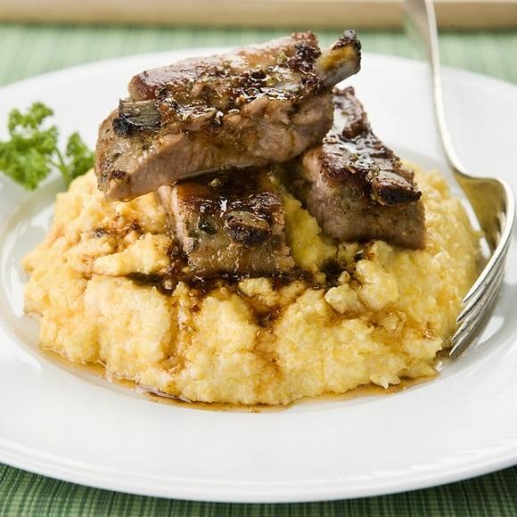 Solomillo de cerdo con salsa de mantequilla de maní