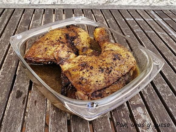 Pollo al vinagre tradicional o Crock-Pot