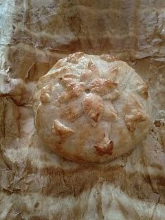 Queso con mermelada en hojaldre