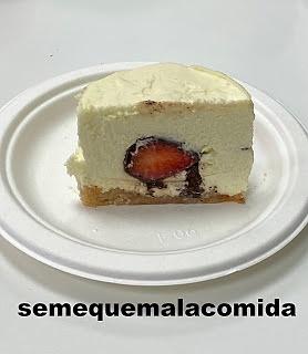 Mini tartas de queso con fresas