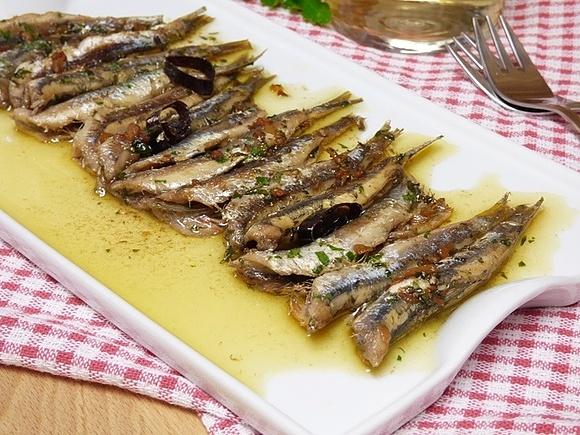 Boquerones a la bilbaína receta fácil