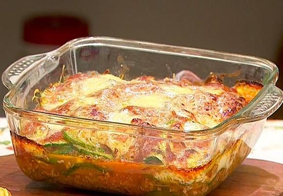 Lasaña de zapallitos y carne picada sin gluten