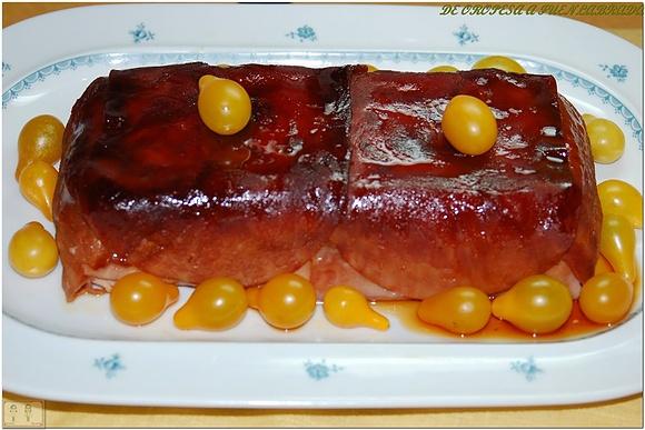 Pastel de jamón y queso