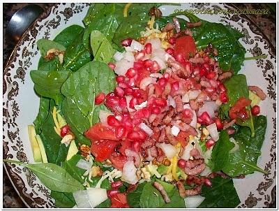 Ensalada de espinacas