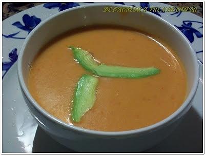 Gazpacho con aguacate