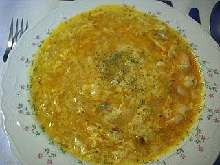 Sopa de gambas