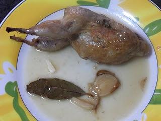 Codorniz en escabeche