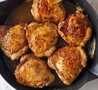 Pollo con Glaseado de Manzana